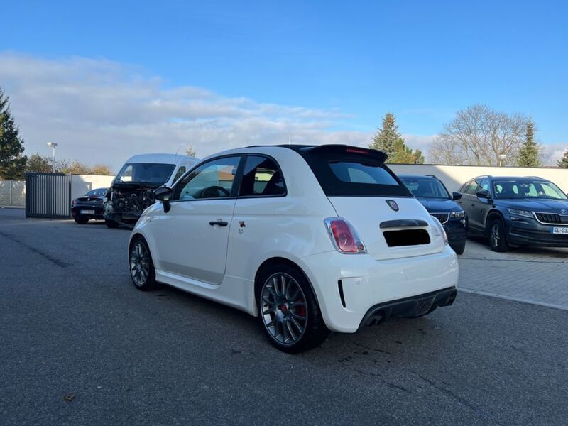 Gebraucht Abarth 595C Competizione 179 PS (131 kW) 2015 Weiß Cabrio