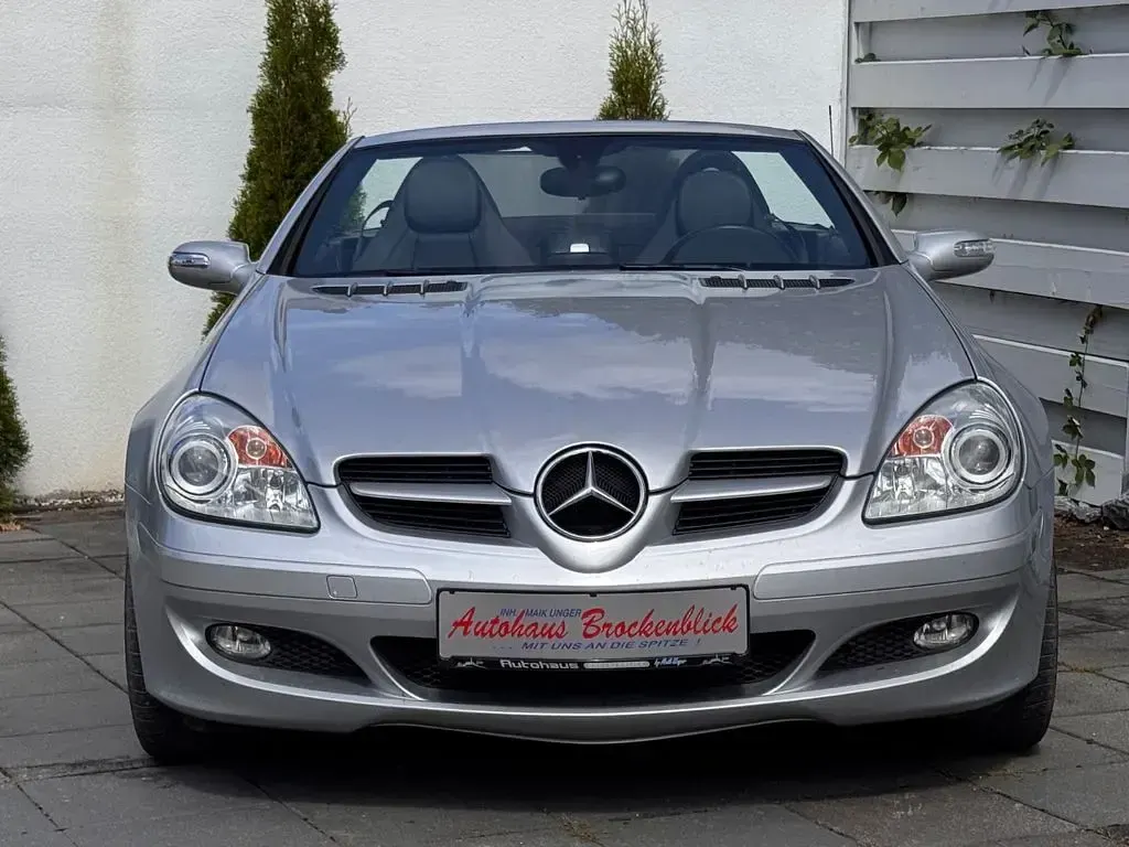 Gebraucht Mercedes SLK200 163 PS (119 kW) 2004 Silber Cabrio