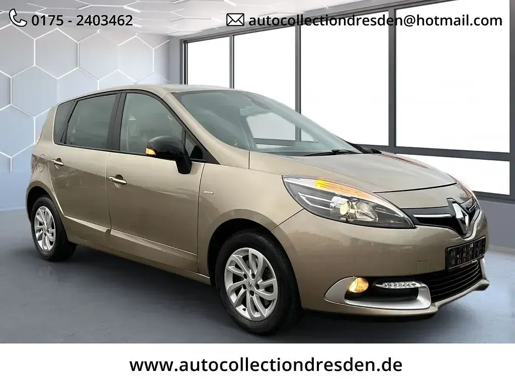 Gebraucht Renault Scenic E-Tech LIMITED 116 PS (85 kW) 2016 Beige Van / Kleinbus