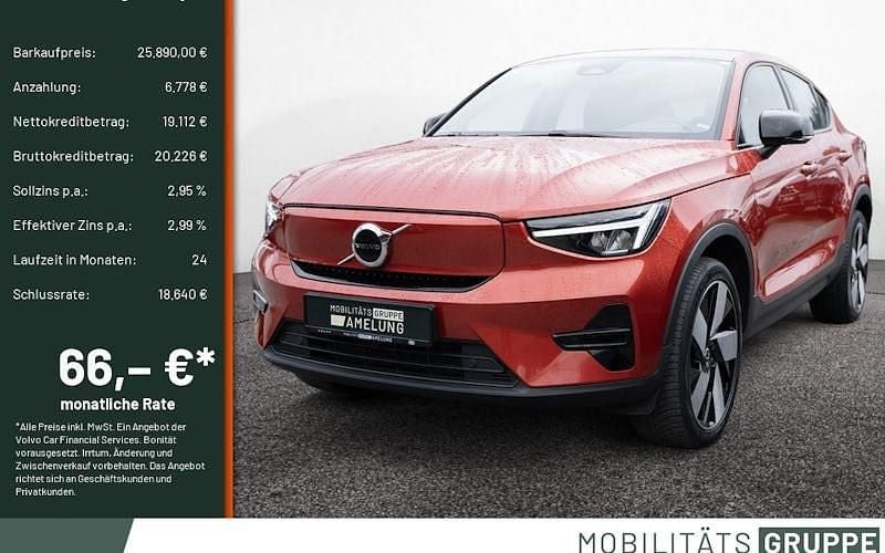 Rot Gebraucht 2022 Volvo EX40 Core SUV | 25.890 € (Guter Preis) - Bild 1/4