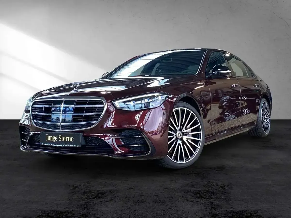 Gebraucht Mercedes S580 AMG line 503 PS (369 kW) 2024 Manufaktur rubellitrot Limousine