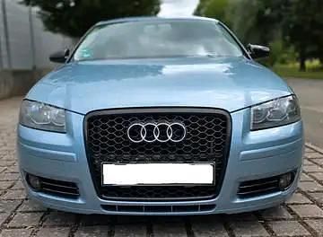 Blau Gebraucht 2007 Audi A3 Attraction Coupé | 3.149 € (Guter Preis) - Bild 1/4