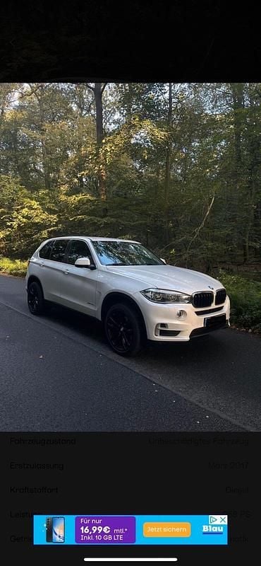 Gebraucht BMW X5 258 PS (189 kW) 2017 Weiß SUV