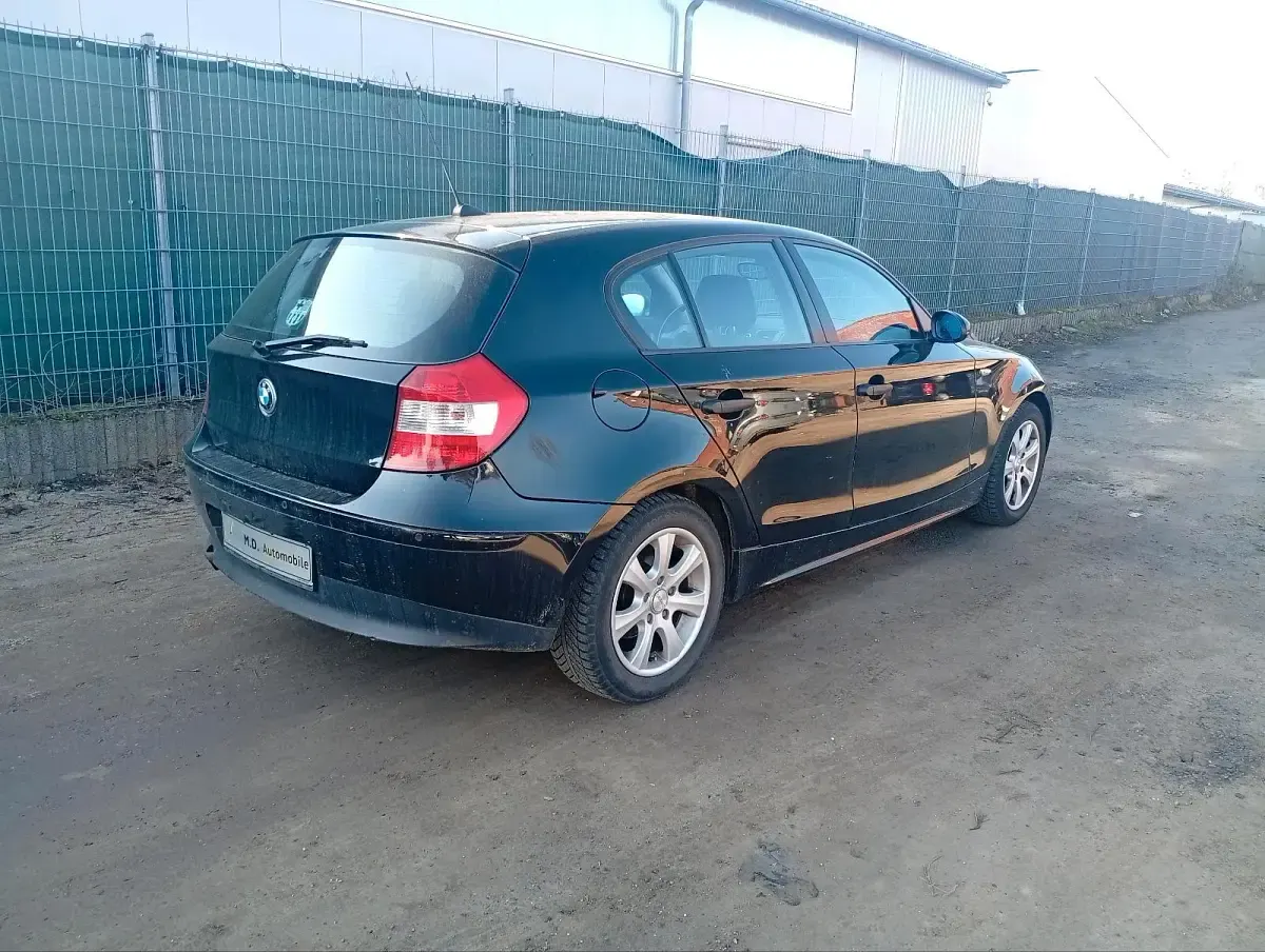 Gebraucht BMW 116 116 PS (85 kW) 2007 Schwarz Kleinwagen