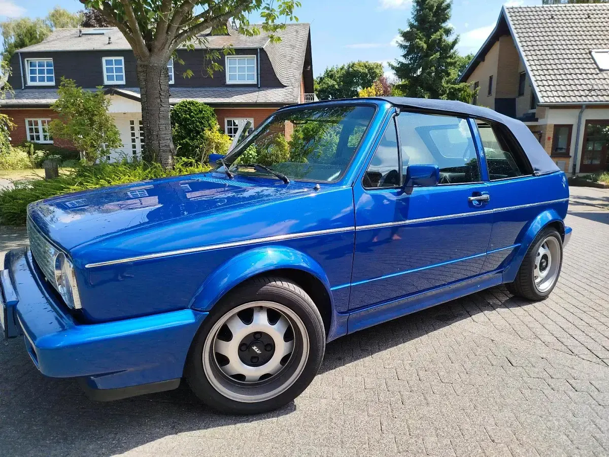 Gebraucht VW Golf Cabriolet 98 PS (72 kW) 1991 Blau Cabrio
