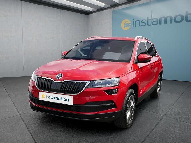 Rot Gebraucht 2021 Skoda Karoq SUV | 26.199 € (Fairer Preis) - Bild 1/4