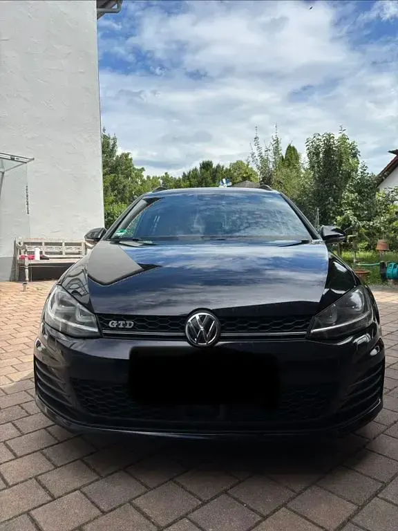 Gebraucht VW Golf VII GTD 184 PS (135 kW) 2016 Schwarz Kombi