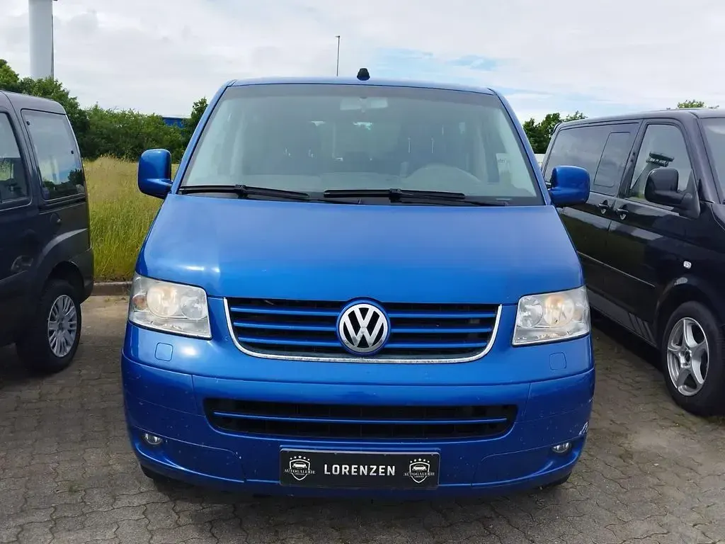 Gebraucht VW Multivan Comfortline 131 PS (96 kW) 2004 Blau Van / Kleinbus