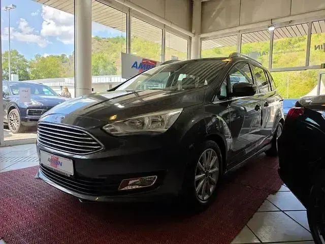 Gebraucht Ford Grand C-Max Titanium 120 PS (88 kW) 2016 Grau Van / Kleinbus