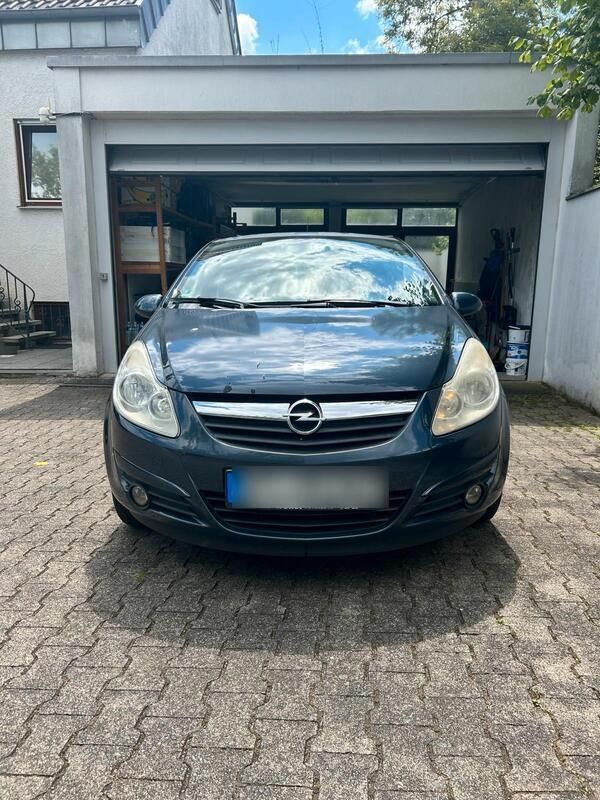 Blau Gebraucht 2007 Opel Corsa Kleinwagen | 2.150 € (Fairer Preis) - Bild 1/4