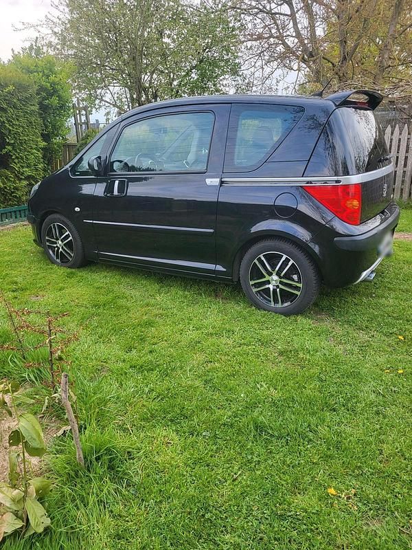 Gebraucht Peugeot 1007 109 PS (80 kW) 2007 Schwarz Van / Kleinbus