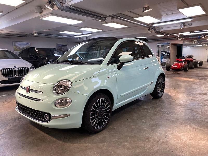Verde lattementa Gebraucht 2017 Fiat 500C Lounge Cabrio | 11.450 € (Fairer Preis) - Bild 1/4