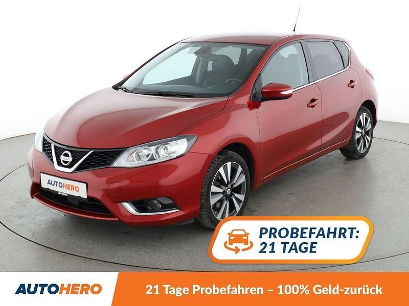 Rot Gebraucht 2018 Nissan Pulsar N-Connecta Limousine | 13.190 € (Fairer Preis) - Bild 1/3
