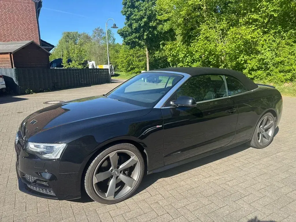 Gebraucht Audi A5 Cabriolet S-Line 230 PS (169 kW) 2016 Schwarz Cabrio