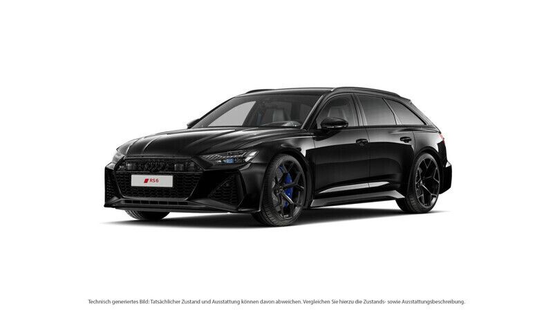 Schwarz Gebraucht 2022 Audi RS6 Performance Kombi | 190.610 € - Bild 1/4