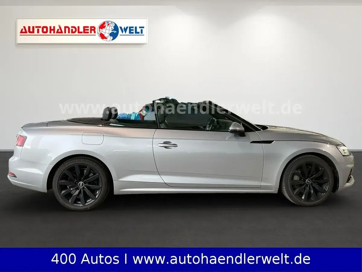 Gebraucht Audi A5 Cabriolet Comfort 252 PS (185 kW) 2018 Silber Cabrio
