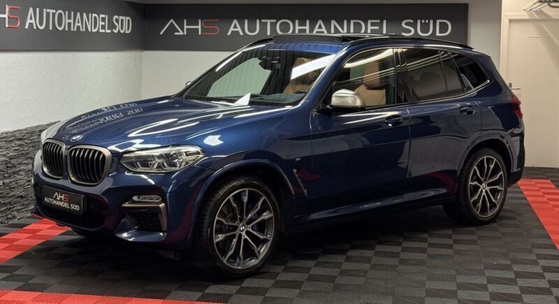 Phytonicblau metallic Gebraucht 2017 BMW X3 M Sport SUV | 27.999 € (Fairer Preis) - Bild 1/4