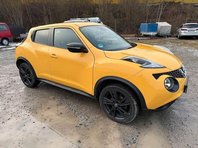 Gebraucht Nissan Juke N-Connecta 116 PS (85 kW) 2012 Gelb SUV