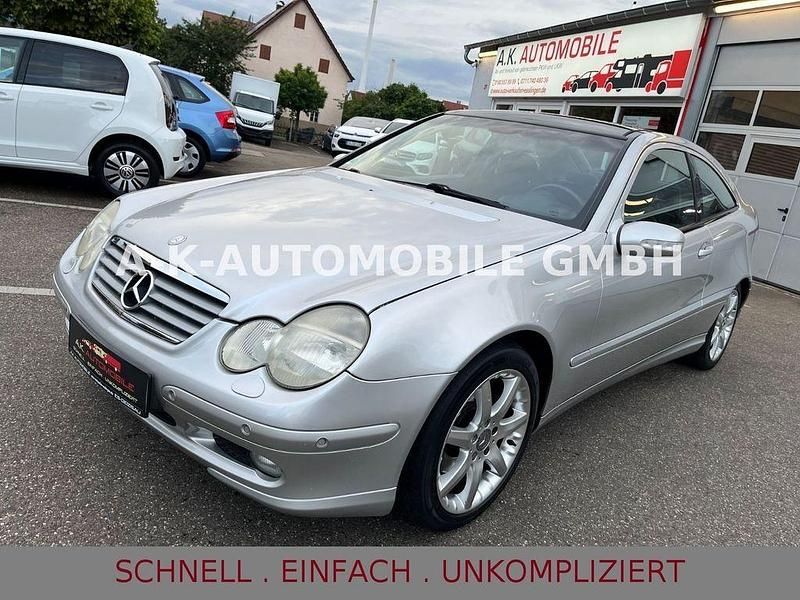 Grau Gebraucht 2001 Mercedes C230 Coupé | 3.399 € - Bild 1/4