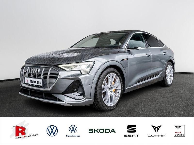 Grau Gebraucht 2021 Audi e-tron Sportback S-Line SUV | 37.960 € (Fairer Preis) - Bild 1/4
