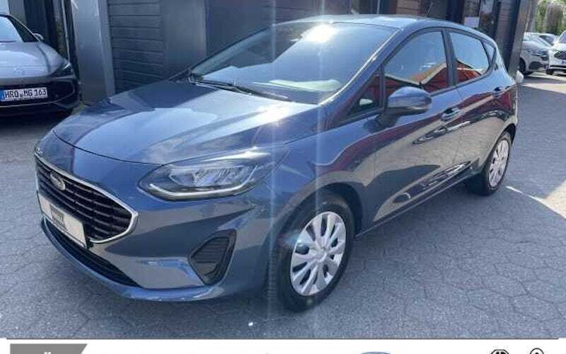 Blau Gebraucht 2022 Ford Fiesta Cool & Connect Kleinwagen | 13.905 € (Superpreis) - Bild 1/4