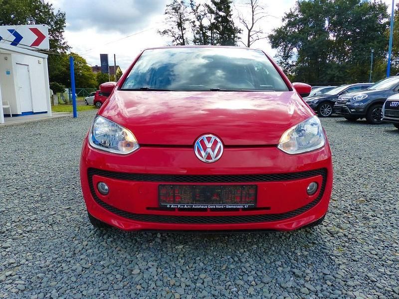 Rot Gebraucht 2011 VW up! move up! Kleinwagen | 1.499 € - Bild 1/4