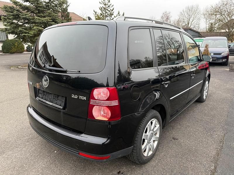 Gebraucht VW Touran 140 PS (102 kW) 2007 Schwarz Van / Kleinbus