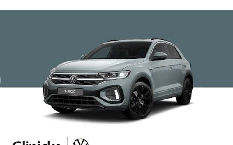 Petroleum blue metallic Gebraucht 2024 VW T-Roc R-line SUV | 38.222 € (Teuer) - Bild 1/4
