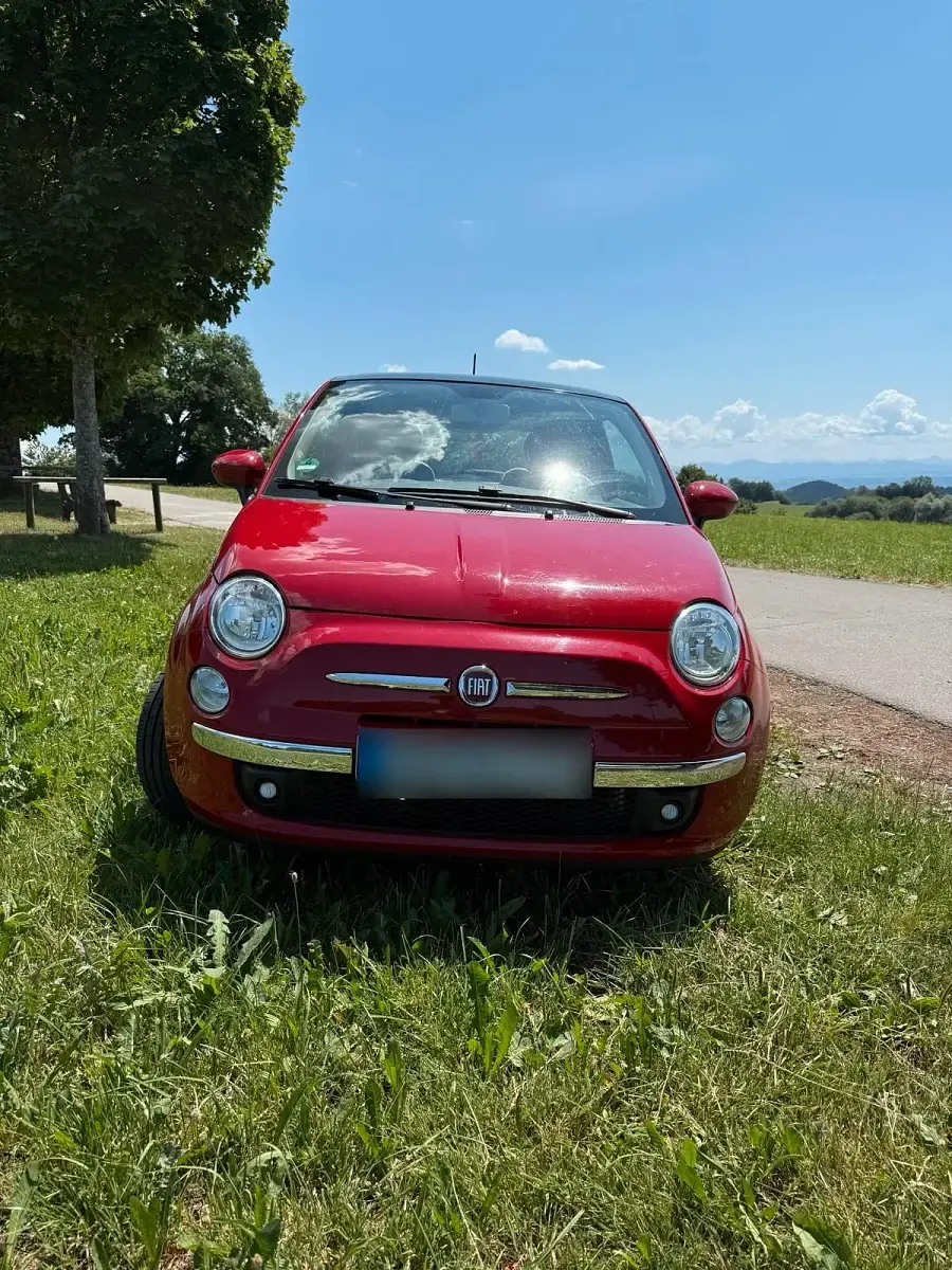 Gebraucht Fiat 500 Lounge 69 PS (50 kW) 2013 Rot Kleinwagen
