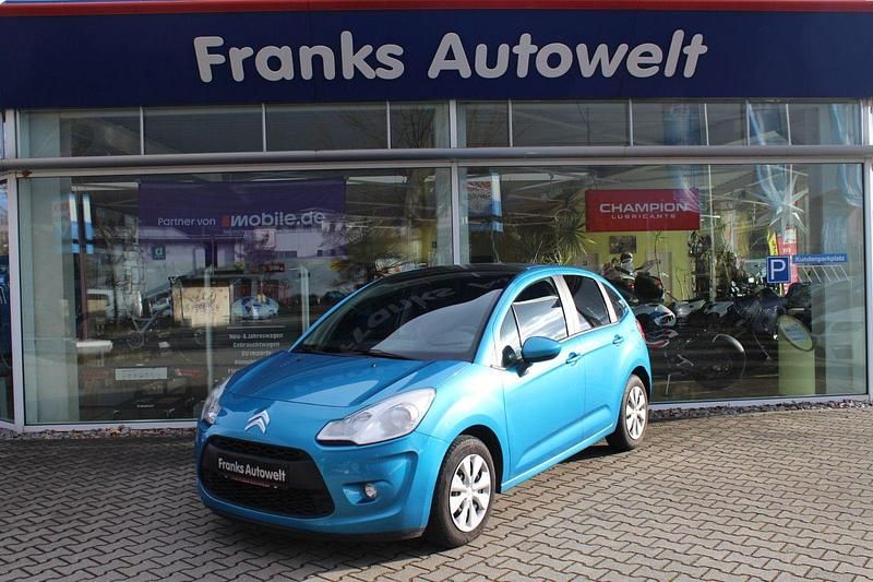 Gebraucht Citroën C3 Tendance 95 PS (69 kW) 2010 Blau Kleinwagen