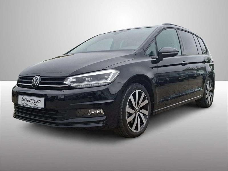 Gebraucht VW Touran Highline 150 PS (110 kW) 2024 Schwarz Van / Kleinbus