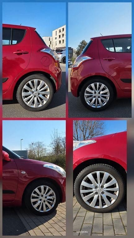 Gebraucht Suzuki Swift Comfort 94 PS (69 kW) 2011 Rot Kleinwagen