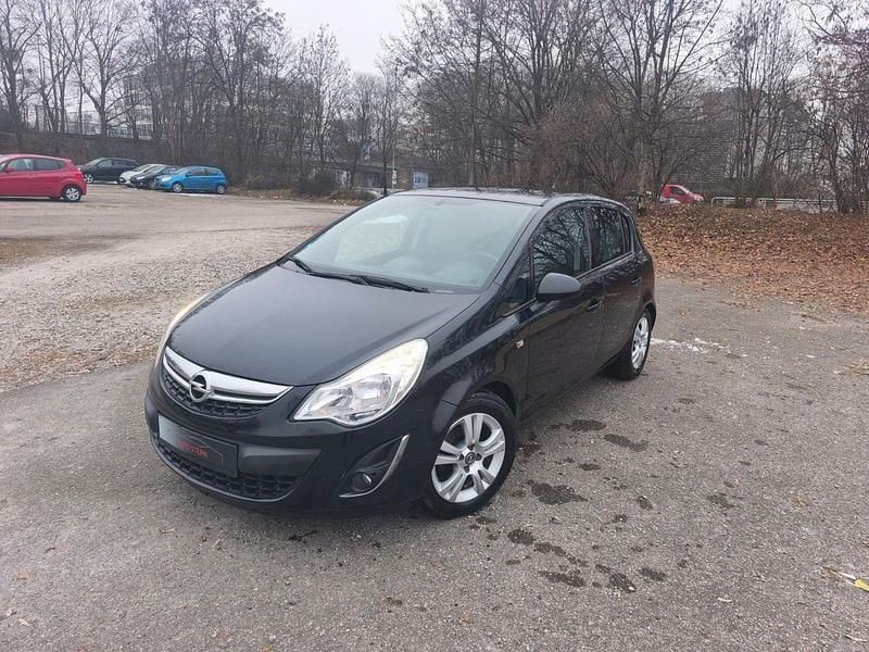 Gebraucht Opel Corsa 69 PS (50 kW) 2011 Schwarz Kleinwagen