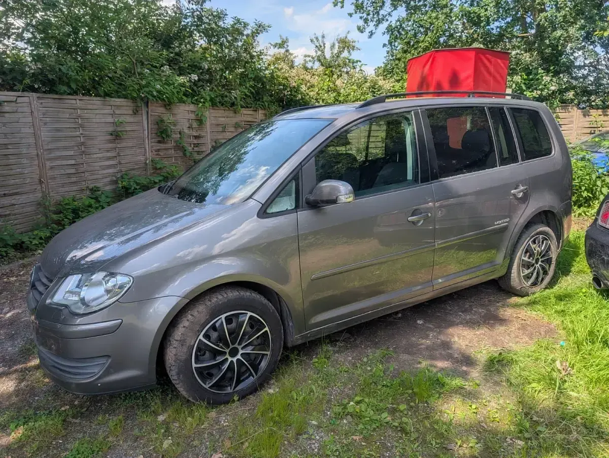 Gebraucht VW Touran 140 PS (102 kW) 2008 Grau Van / Kleinbus