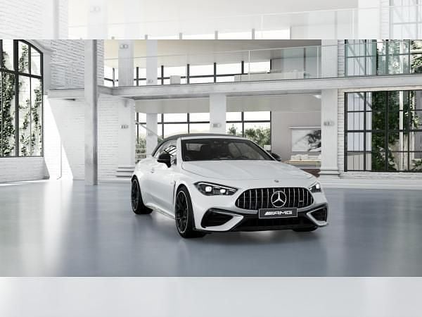 Weiß (manufaktur lack manufaktur opalithweiß bright) Neu 2025 Mercedes CLE53 AMG Premium Plus Cabrio | 112.273 € (Teuer) - Bild 1/4