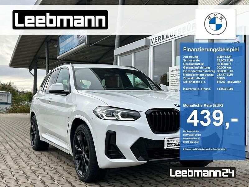 Weiß Gebraucht 2022 BMW X3 M Sport SUV | 41.824 € (Etwas zu teuer) - Bild 1/4