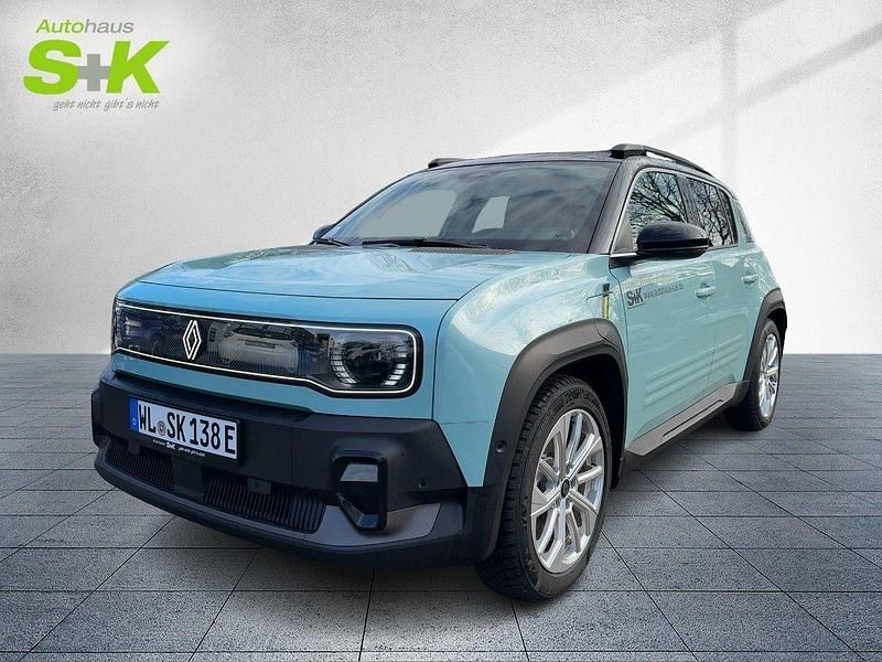 Hautsdefrancegrün, black pearlschwarz metallic (grün) Gebraucht 2025 Renault 4 E-Tech Iconic SUV | 32.980 € - Bild 1/4