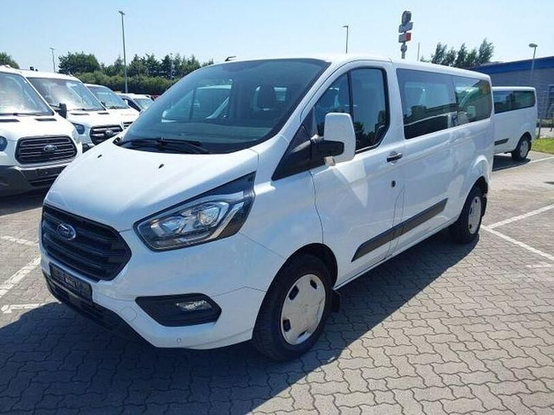 Frozen white Gebraucht 2021 Ford Transit Custom Van / Kleinbus | 27.474 € (Teuer) - Bild 1/4