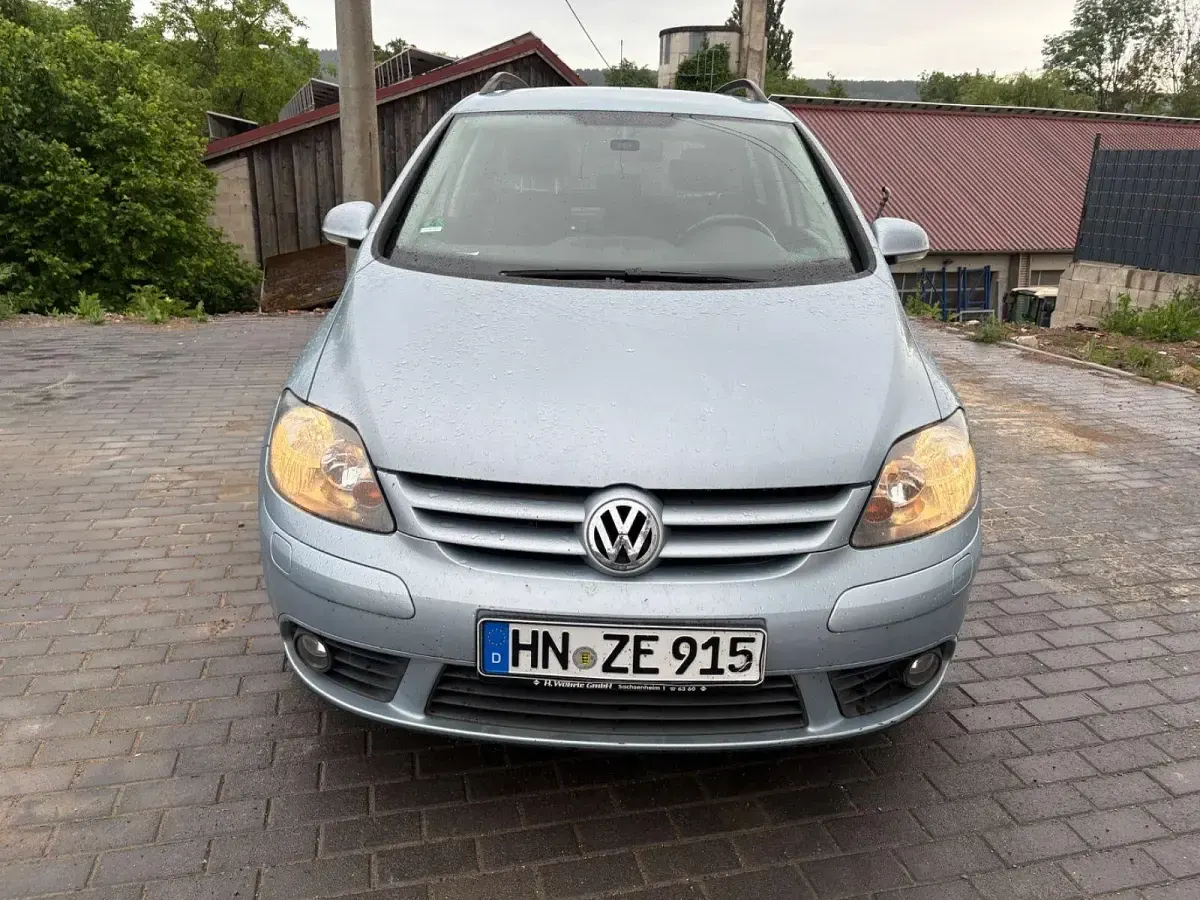 Gebraucht VW Golf Plus Cross United 122 PS (89 kW) 2008 Blau Kleinwagen