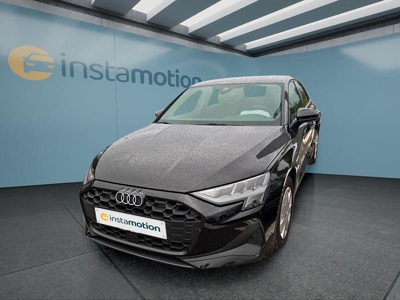 Schwarz Gebraucht 2025 Audi A3 Sportback Kleinwagen | 27.649 € (Fairer Preis) - Bild 1/4