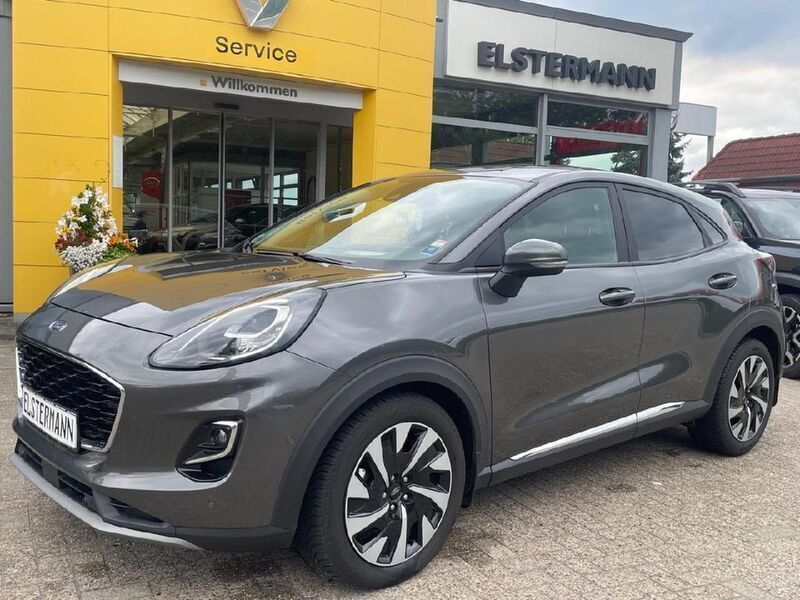 Grau Gebraucht 2023 Ford Puma Titanium SUV | 20.800 € (Superpreis) - Bild 1/4