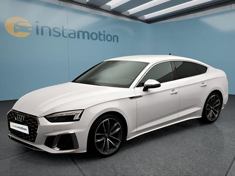 Weiß Gebraucht 2021 Audi S5 Sportback Kleinwagen | 45.149 € (Fairer Preis) - Bild 1/4