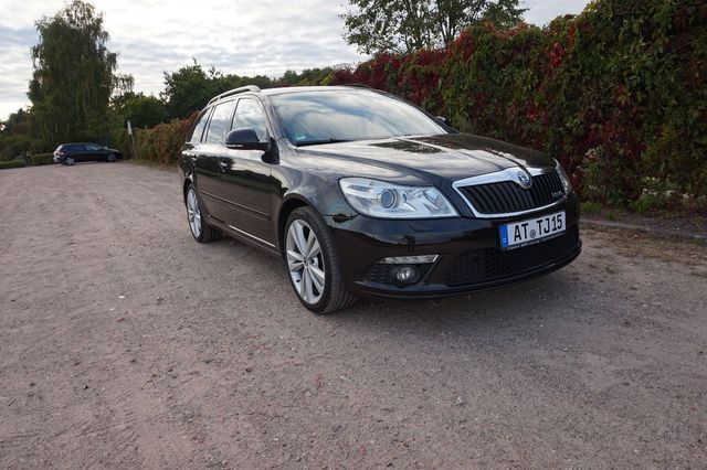 Gebraucht Skoda Octavia RS 170 PS (125 kW) 2009 Schwarz metallic Kombi