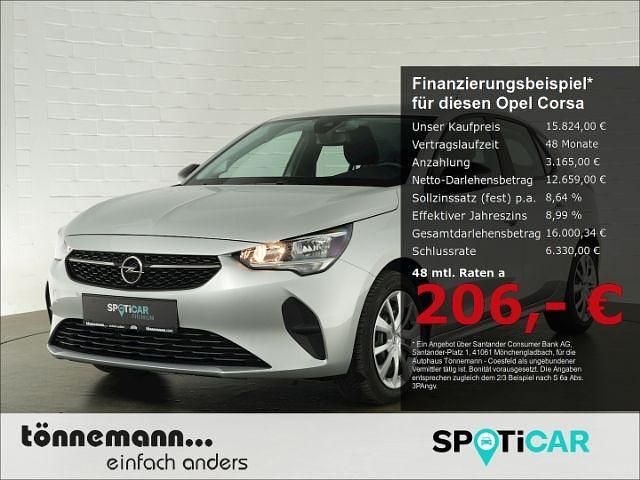Silber Gebraucht 2023 Opel Corsa Edition Kleinwagen | 16.624 € (Fairer Preis) - Bild 1/4