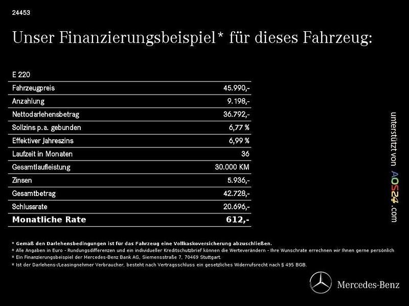 Gebraucht Mercedes E220 197 PS (144 kW) 2024 Silber Kombi