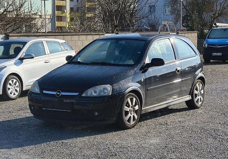 Schwarz Gebraucht 2005 Opel Corsa Kleinwagen | 550 € (Superpreis) - Bild 1/4