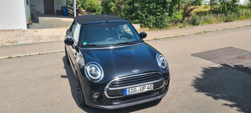 Schwarz Gebraucht 2020 Mini One Cabriolet Cabrio | 17.200 € (Guter Preis) - Bild 1/4