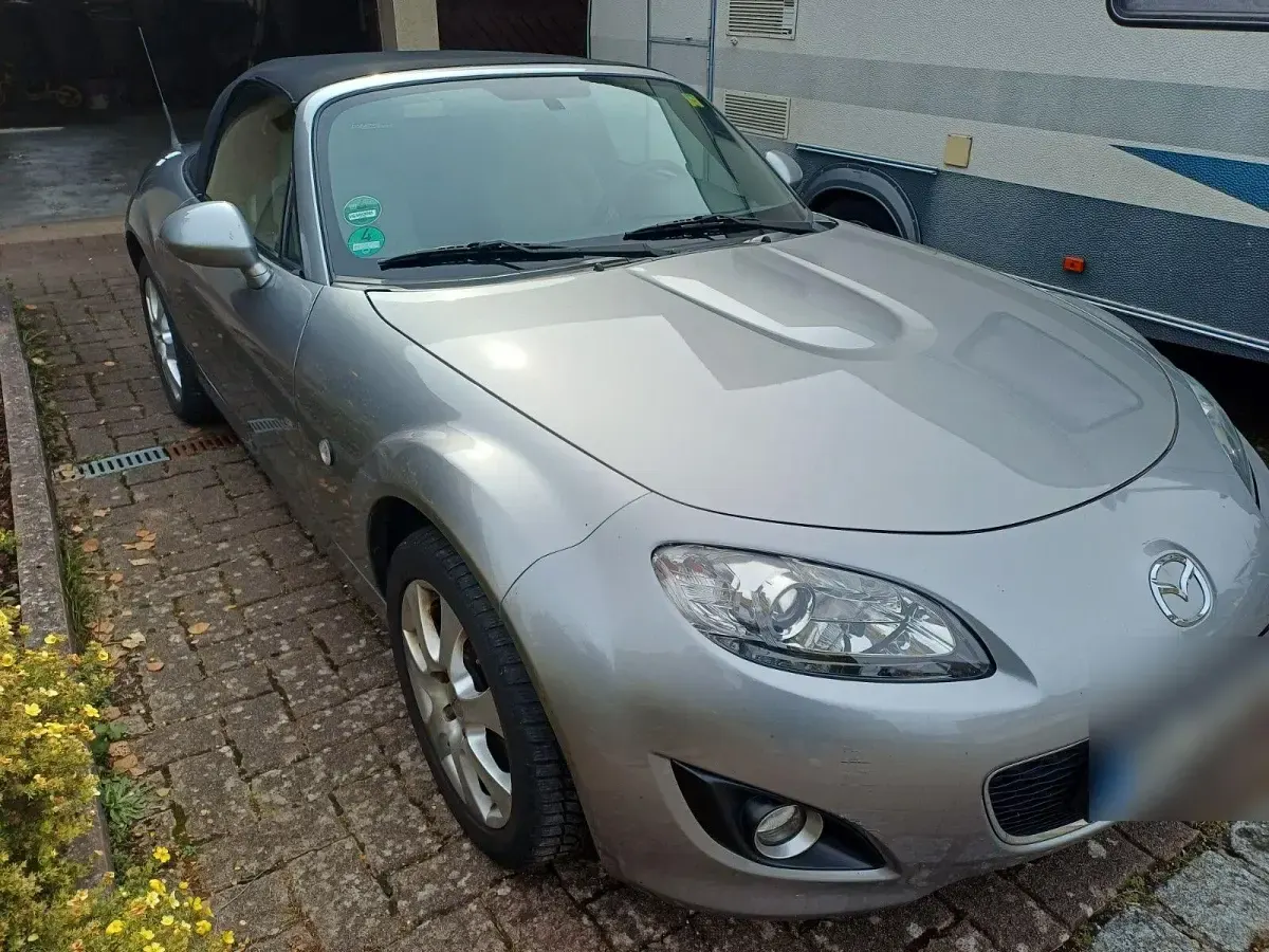 Gebraucht Mazda MX5 126 PS (92 kW) 2011 Silber Cabrio