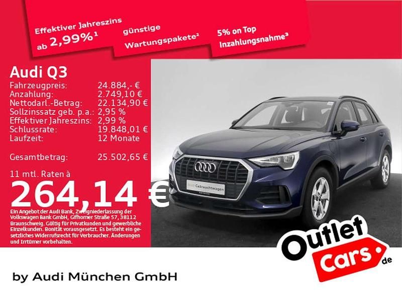 Gebraucht Audi Q3 Ambiente 245 PS (180 kW) 2022 Navarrablau metallic SUV