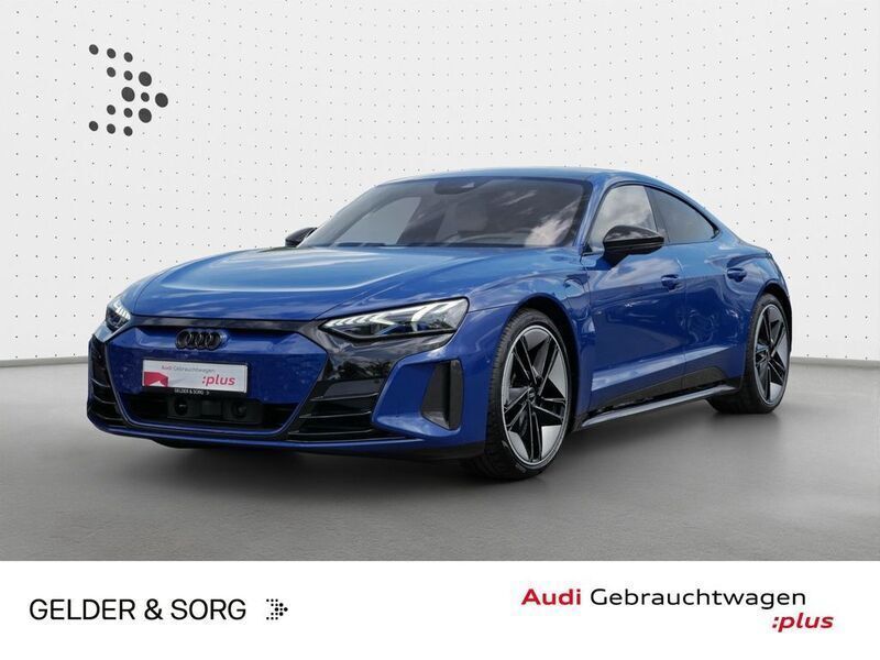 Blau Gebraucht 2022 Audi RS e-tron GT Exclusive Limousine | 75.980 € (Fairer Preis) - Bild 1/4